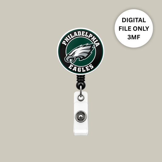 Eagles 2 Badge Reel – Digital 3MF File Only