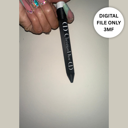Designer-Inspired CD Jumbo Pen – Digital 3MF File Only