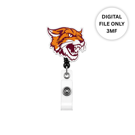 Bethune 2 Badge Reel – Digital 3MF File Only