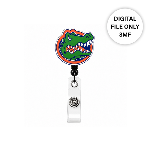 Florida Gators 2 Badge Reel – Digital 3MF File Only