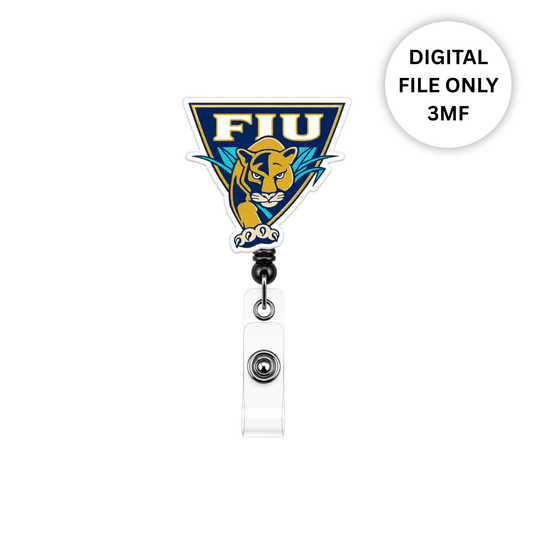 FIU Badge Reel – Digital 3MF File Only