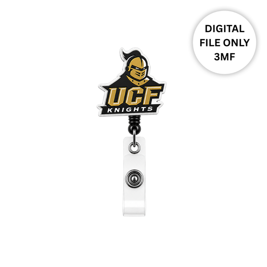 UCF Badge Reel – Digital 3MF File Only