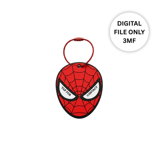 Spider Spider 3D NFC Tap Tag Digital File-3MF File Only