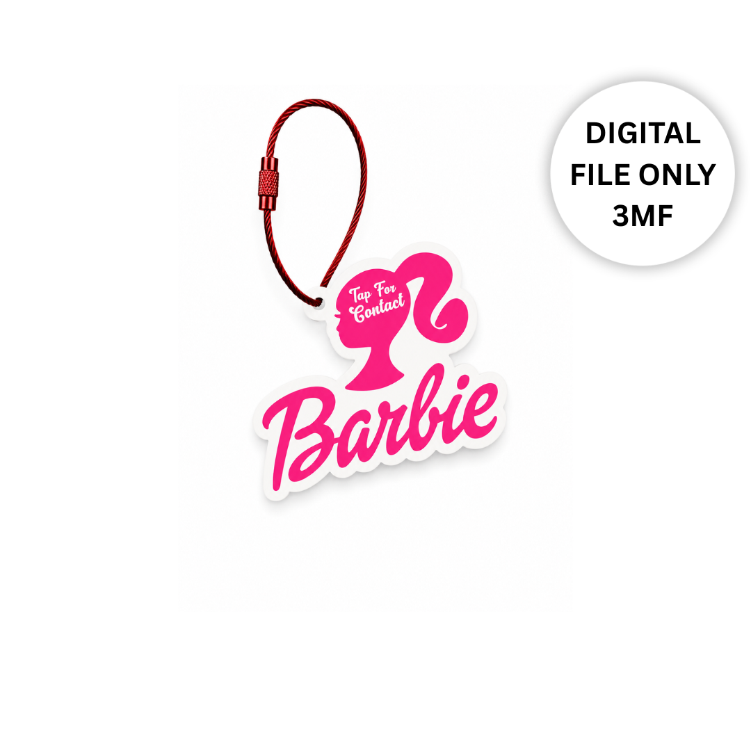 Barb Two 3D NFC Tap Tag Digital File-3MF File Only