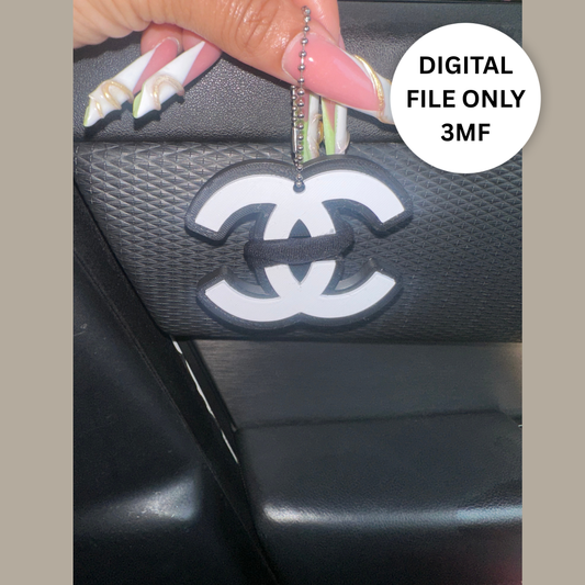 CC Hair Tie Holder – Digital 3MF File Only