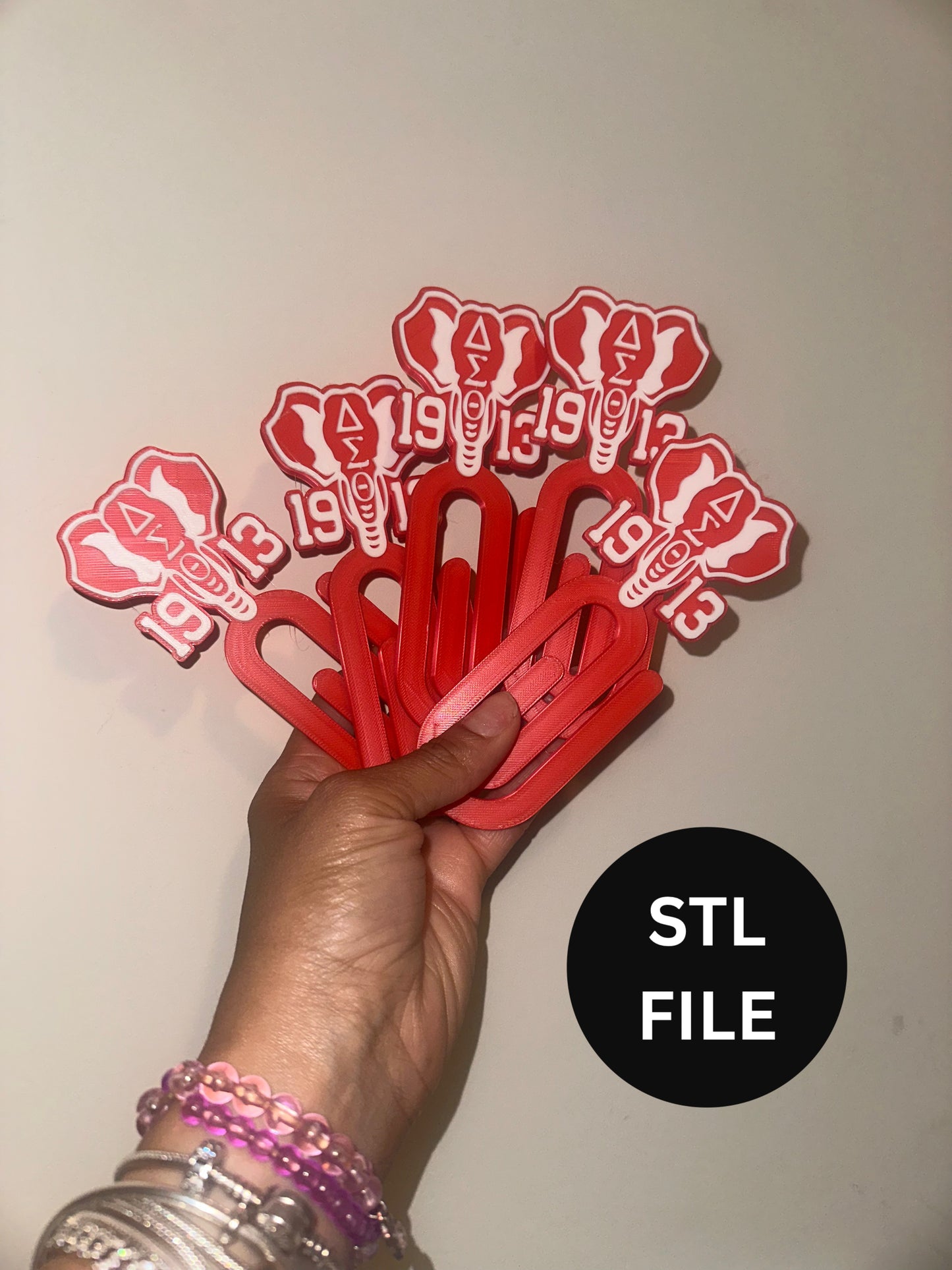 RED AND WHITE BUNDLE STL FILE ONLY